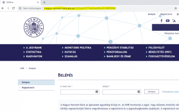 Adathalászati kísérletre hívja fel a figyelmet az MNB